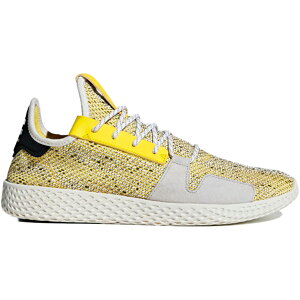 ADIDAS ORIGINALS アディダス オリジナルス SOLAR TENNIS HU V2 X PHARRELL WILLIAMS "AFRO COLLECTION" ソーラーテニス フー ファレルウイリアムス "アフロコレクション" メンズ レディース スニーカー YELLOW/FTWR WHI