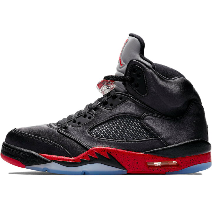 楽天市場】29.5cm NIKE ナイキ AIR JORDAN 5 RETRO SATIN エア ジョーダン 5 レトロ サテン メンズ  スニーカー BLACK/UNIVERSITY RED ブラック/ユニバーシティレッド 136027-006【限定モデル】 harusport_d19  : Tens clothing