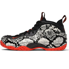 NIKE ナイキ AIR FOAMPOSITE ONE 'SNAKESKIN' エア フォームポジット ワン "スネークスキン" メンズ レディース スニーカー SAIL/BLACK-HABANERO RED-BLACK セイル/ブラック-ハバネロレッド-ブラック 314996-101【限定完売モデル】