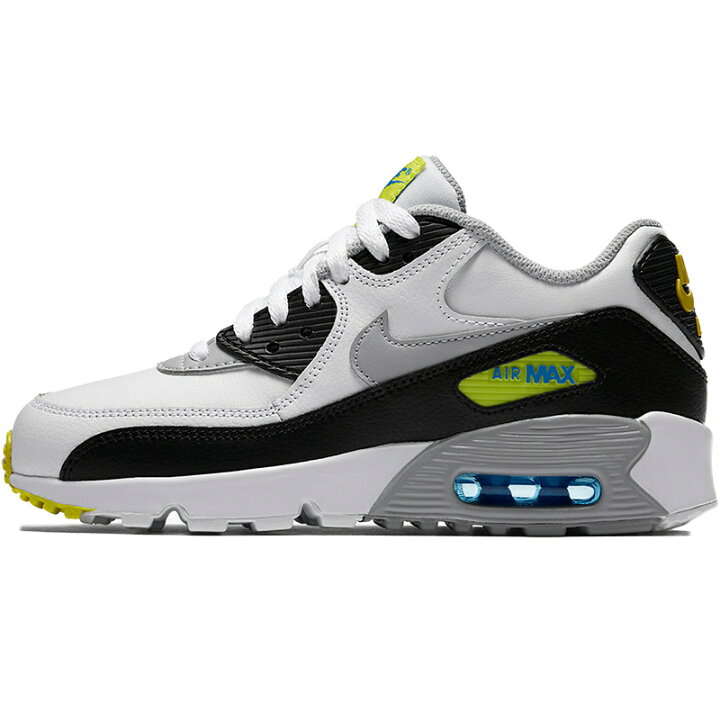 楽天市場 Nike ナイキ Air Max 90 Gs Citron エア マックス 90 キッズモデル シトロン キッズ レディース スニーカー White Wolf Grey ホワイト ウルフグレー 3412 113 海外展開 日本未入荷 Tens Clothing