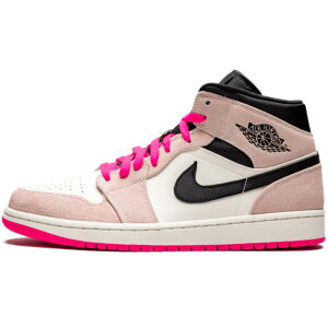 NIKE iCL AIR JORDAN 1 MID SE 'CRIMSON TINT' GA W[_  ~bh XyVGfBV "N]eBg" Y Xj[J[ CRIMSON TINT/BLACK-SAIL-HYPER PINK N]eBg/ubN-