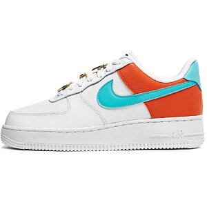 NIKE iCL WMNS AIR FORCE 1 '07 SE 'BASKETBALL PINS' ECYf GA tH[X  XyVGfBV "oXPbg{[ sY" fB[X Y Xj[J[ WHITE/LIGHT AQUA-COSMIC CLAY AA028