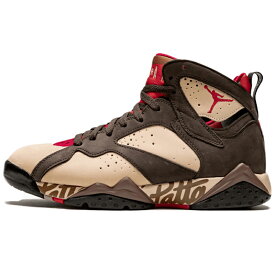 NIKE ナイキ PATTA X AIR JORDAN 7 RETRO OG SP 'SHIMMER' パタ×エア ジョーダン 7 レトロ オージー シマー メンズ スニーカー SHIMMER/MAHOGANY MINK-VELVET BROWN-TOUGH RED シマー/マホガニーミンク-ヴェルベットブラウン-タフレッド AT3375-200【限定モデル】