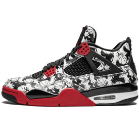 NIKE ナイキ AIR JORDAN 4 RETRO 'TATTOO' エア ジョーダン 4 レトロ "タトゥー" メンズ スニーカー BLACK/FIRE RED-BLACK-WHITE ブラック/ファイアレッド-ブラック-ホワイト BQ0897-006【海外展開 日本未入荷】