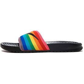 NIKE ナイキ BENASSI JDI 'BE TRUE' ベナッシ ジェダイ "ビートゥルー" メンズ レディース サンダル BLACK/BLACK-MULTI-COLOR ブラック/ブラック-マルチカラー CD2717-001【限定モデル】