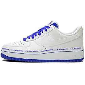 NIKE ナイキ UNINTERRUPTED X AIR FORCE 1 LOW QS 'MORE THAN' アンインターラプティッド×エア フォース ワン ロー クイックストライク "モア ザン" メンズ レディース スニーカー WHITE/RACER BLUE ホワイト/レーサーブルー CQ0494-100【海外展開 日本未入荷】