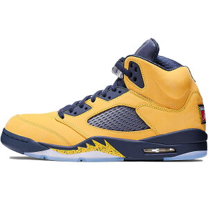 NIKE iCL AIR JORDAN 5 RETRO SP 'MICHIGAN' GA W[_ 5 g "~VK" Y fB[X Xj[J[ AMARILLO/COLLEGE NAVY-AMARILLO A}/JbWlCr[-A} CQ9541-704yCOWJ {