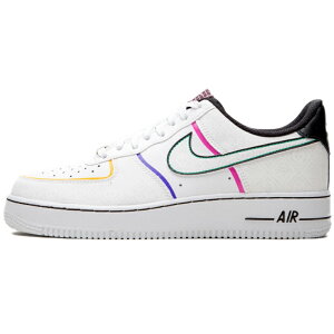 NIKE iCL AIR FORCE 1 LOW 'DAY OF THE DEAD' GA tH[X  [ "fC Iu U fbh" Y fB[X Xj[J[ WHITE/WHITE/BLACK/KINETIC GREEN zCg/zCg/ubN/LleBbNO[