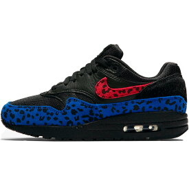 NIKE ナイキ WMNS AIR MAX 1 PREMIUM 'LEOPARD PACK' ウイメンズモデル エア マックス ワン プレミアム "レオパードパック" レディース メンズ スニーカー BLACK/RED-ROYAL ブラック/レッド-ロイヤル BV1977-001【限定モデル】