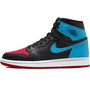 NIKE iCL WMNS AIR JORDAN 1 HIGH OG 'UNC TO CHICAGO' ECYf GA W[_  nC I[W[ fB[X Y Xj[J[ BLACK/DARK POWDER BLUE-GYM RED ubN/_[NpE_[u[-W