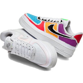 NIKE ナイキ AIR FORCE 1 LOW LX 'TEAR AWAY' エア フォース ワン ロー "ティア アウェイ" レディース メンズ スニーカー WHITE/WHITE-MULTI-COLOR ホワイト/ホワイト-マルチカラー CJ1650-100【海外展開 日本未入荷】