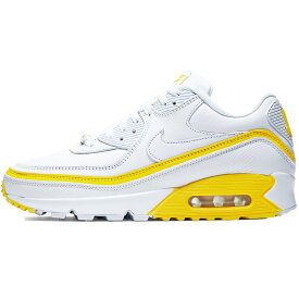 NIKE ナイキ UNDEFEATED X AIR MAX 90 'WHITE OPTIC YELLOW' アンディフィーテッド×エア マックス 90 "ホワイト オプティックイエロー" メンズ レディース スニーカー WHITE/OPTIC YELLOW ホワイト/オプティックイエロー CJ7197-101【限定モデル】