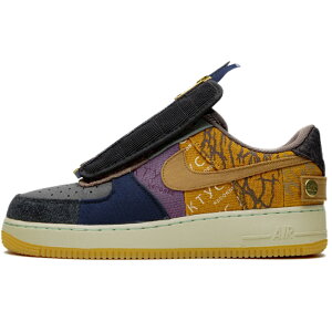 NIKE iCL TRAVIS SCOTT X AIR FORCE 1 LOW 'CACTUS JACK' grXEXRbg×GA tH[X  [ "JN^X WbN" Y fB[X Xj[J[ MULTI-COLOR/MUTED BRONZE-FOSSIL }`J[/~[g