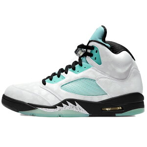 NIKE iCL AIR JORDAN 5 RETRO 'ISLAND GREEN' GA W[_ 5 g "ACh O[" Y fB[X Xj[J[ WHITE/BLACK-WHITE-ISLAND GREEN zCg/ubN-zCg-AChO[ C