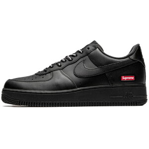 NIKE iCL SUPREME X AIR FORCE 1 LOW 'BOX LOGO - BLACK' Vv[ × GA tH[X  [ "{bNXS-ubN" Y fB[X Xj[J[ BLACK/BLACK-BLACK gvubN CU9225-001y
