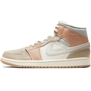 NIKE iCL AIR JORDAN 1 MID 'MILAN' GA W[_  ~bh "~" Y Xj[J[ SAIL/LIGHT BONE-STRING-SHIMMER ZC/Cg{[-XgO-V}[ CV3044-100yCOWJ {ׁz
