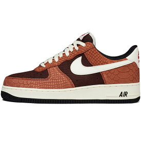 NIKE ナイキ AIR FORCE 1 LOW PRM 'RED BARK' エア フォース ワン ロー プレミアム "レッド バーク" メンズ レディース スニーカー RED BARK/EARTH-SAIL レッドバーク/アース-セイル CV5567-200【海外展開 日本未入荷】