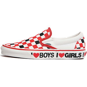 VANS oY UA CLASSIC SLIP-ON " I HEART" NVbN XbvI "AC n[g" Y fB[X Xj[J[ BLACK/TRUE WHITE ubN/gD[zCg VN0A4U38WKUyCOWJ {ׁz