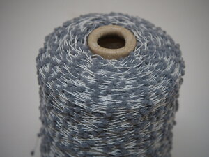 ポンポン 6.5番手 グレー 100g巻 (数珠モール)