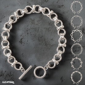 ブレスレット シルバー メンズ バングル レディース アクセサリー ステンレス アンカーチェーン マンテル チェーンブレスレット ユニセックス 韓国 アクセサリー ストリート系 カップル ペア お揃い プレゼント 【 ジュエリーケース 付き 】誕生日 記念日