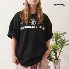 Manchester City Tシャツ メンズ ゲームtシャツ レディース 綿100% マンチェスターシティ 半袖tシャツ サッカー チームtシャツ ロゴ プリント ワッペン刺繍 夏服 春夏 白t 黒t 白tシャツ 黒tシャツ 綿100
