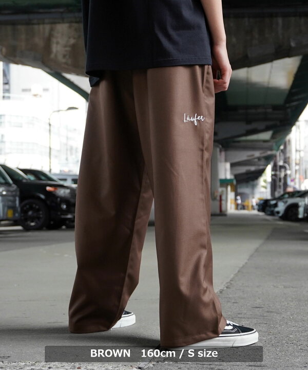 楽天市場】【 Laufer TR ワイド スラックス 】 ワイドパンツ メンズ TR 