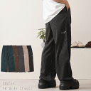 ワイドスラックス メンズ スラックス レディース ワイドテーパード パンツ ロゴ 刺繍 ワンポイント ワイドパンツ 軽い 涼しい ボトムス 小さいサイズ ボトム 大きいサイズ 春夏 春 春服 夏 夏服 秋 秋服 おしゃれ 韓国 ファッション ストリート ブランド Laufer ロイファー