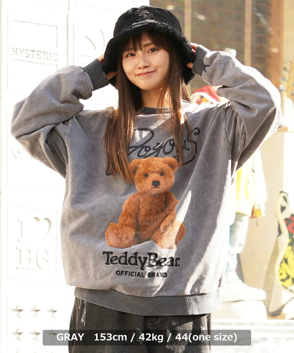楽天市場】◇TEDDY BEAR ピグメントトレーナー◇ クルースウェット 