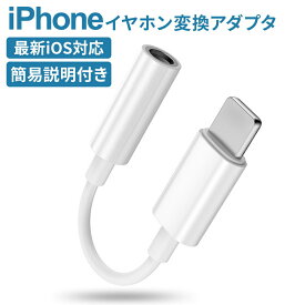 ＼期間限定P増量中／ iPhone イヤホン 変換アダプタ 変換ケーブル 変換器 ライトニング 3.5mm lightning 音楽 通話