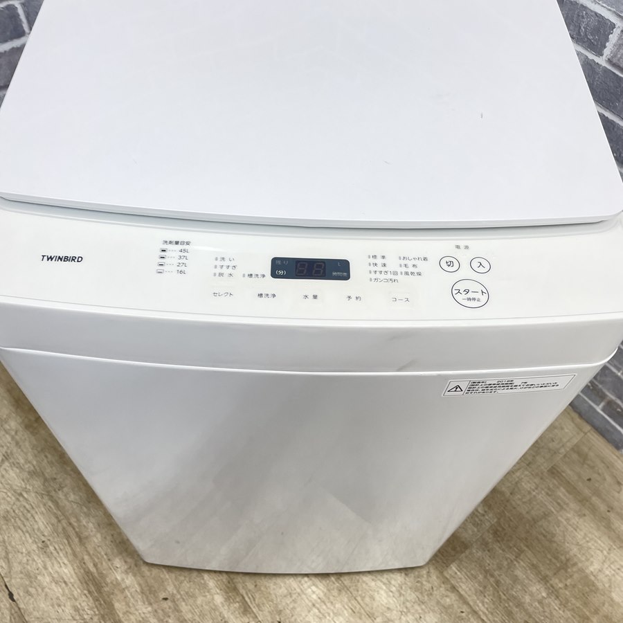 楽天市場】洗濯機 5.5kg ツインバード TWINBIRD WM-EC55 全自動 ひとり