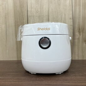 炊飯器 マイコン式 ジャー 3合炊き Shelddi SHC-030-W
