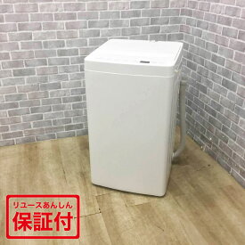 アマダナ 洗濯機 4.5kg 縦型 AT-WM45B 2018年製 【中古】