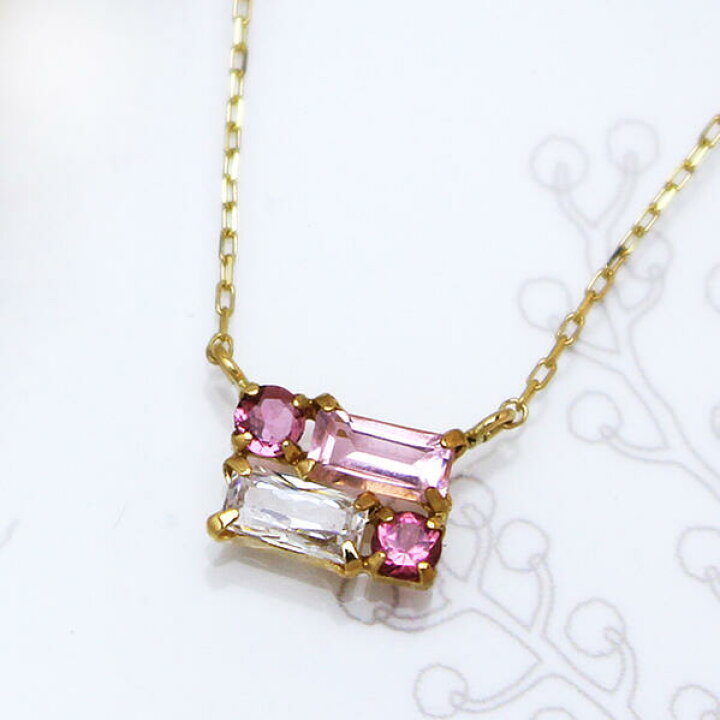 楽天市場】【楽天スーパーSALE限定 50％オフ】ネックレス 10k ピンク 