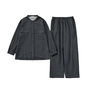【クーポンで2点購入と30%OFF 10/31まで】パジャマ メンズ 綿100% ダブルガーゼ 先染めガーゼ ルームウェア 2重ガーゼ 柔らかい ふわふわ 夏 通年 部屋着 ガーゼ セットアップ パジャマ 男性 男