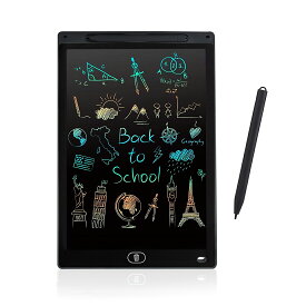 【高評価4.55点】電子メモ お絵かきボード 知育玩具 12インチ 汚れない 伝言板 遊び 文字練習 子供 誕生日 入学式 大人気 プレゼント 繰り返し利用 大人用 薄型 ワンボタン カラフル 芸術 スタンド お絵描きボード 女の子 男の子 2歳 3歳 4歳 5歳 6歳 7歳 軽量 おもちゃ