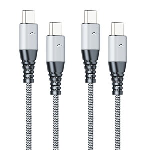 y]4.6_z[dP[u USB[dP[u }[dΉ 1.8m 1.2m 2{Zbg [d f[^] ʐMP[u 480Mbps  Vo[ bh fɋ usb-c to usb-c ^CvC Type-CP[u led