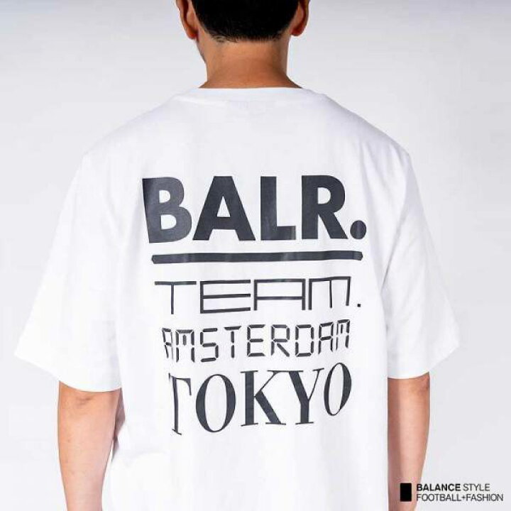 楽天市場】ボーラー BALR. AMSTERDAM TOKYO ルーズフィット 半袖T 