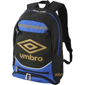 アンブロ ジュニア フットボール バックパック ボール用ネット付き UF5SBP02J( UMBRO サッカー フットサル ジュニア キッズ バックパック リュック リュックサック デイパック 鞄 ブラック 黒 ネイビー ブルー 青 )