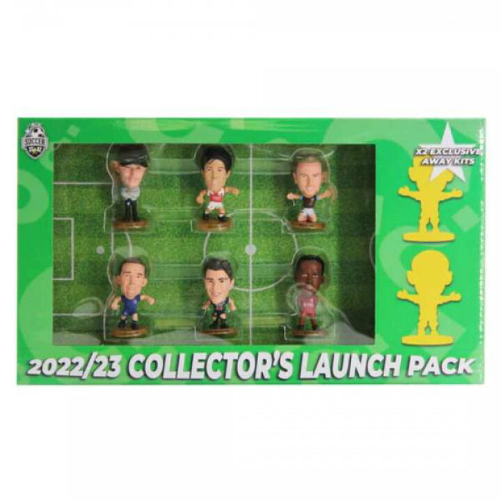 楽天市場】サッカースターズ Launch Pack GREEN 8体セット (2022/23 