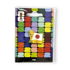 FIFA ワールドカップ 2026 トロフィー ピンバッジ 日本 F26PN0028JP( サッカー オフィシャル JAPAN W杯 ピンバッジ Wカップ )