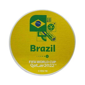 FIFA ワールドカップ カタール 2022 公式 コースター ブラジル FWCQ092( サッカー ワールドカップ ブラジル代表 オフィシャル グッズ Wカップグッズ カタール大会 ネイマール 応援 コースター プレゼント ワールドカップカタール ワールドカップグッズ )