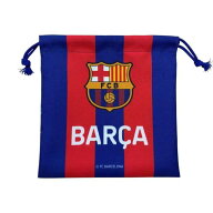 FCバルセロナ 巾着 BCN88065( サッカー 海外クラブチーム バルセロナグッズ エンブレム ファングッズ )