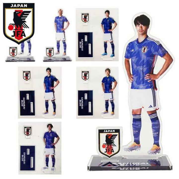 楽天市場】サッカー 日本代表 プレーヤーズアクリルスタンド OO488AS 
