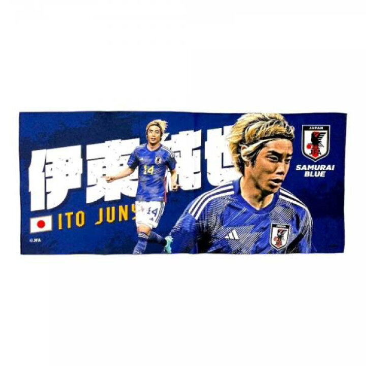 楽天市場】サッカー 日本代表 プレーヤーズ フェイスタオル O600A( JFA  