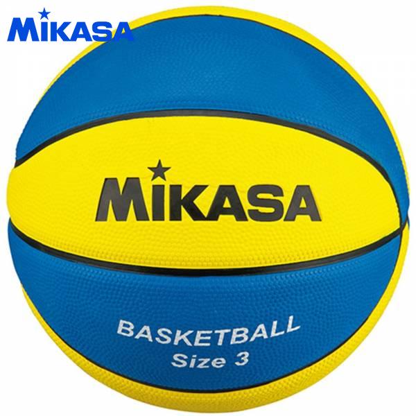 ミカサ バスケットボール 3号 黄 青 B3JMRYBL