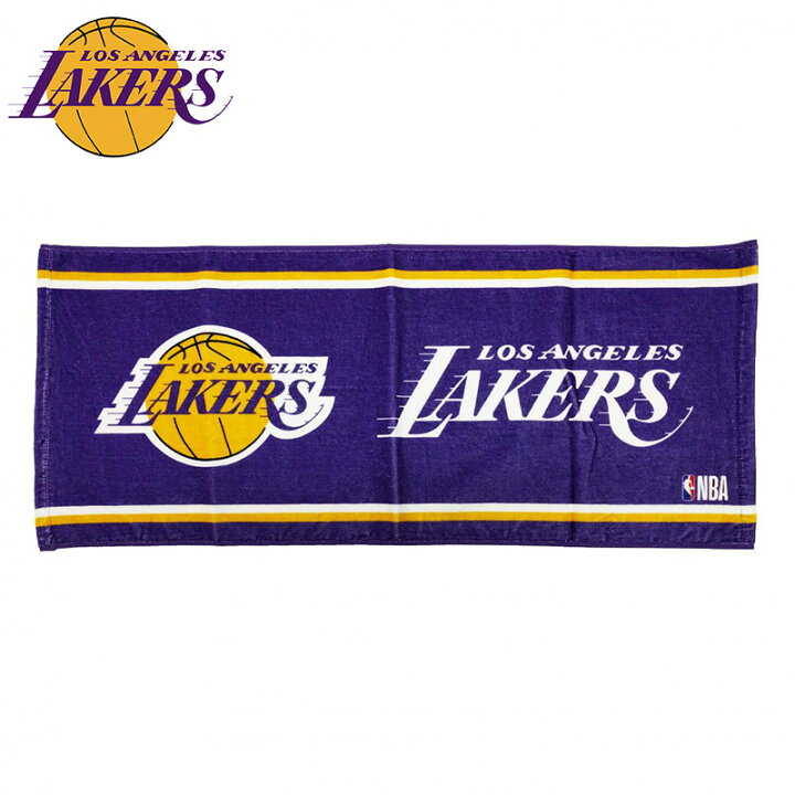 楽天市場 Nba ロサンゼルス レイカーズ フェイスタオル バスケットボール バスケ バスケタオル スポーツタオル Nba ロサンゼルス レイカーズ Los Angeles Lakers イレブンストア 楽天市場店