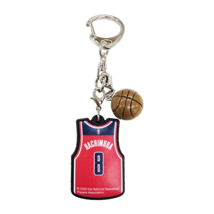 楽天市場】NBA ワシントン・ウィザーズ ラバーキーホルダー #8 八村 塁 