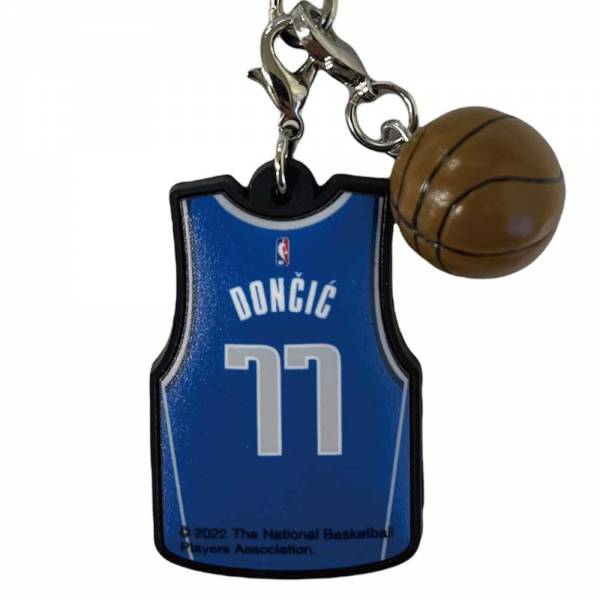 NBA ダラス・マーベリックス ラバーキーホルダー #77 DONCIC NBA35351( バスケ バスケット ＮＢＡグッズ バスケグッズ  ファングッズ ルカ・ドンチッチ ) | イレブンストア　楽天市場店