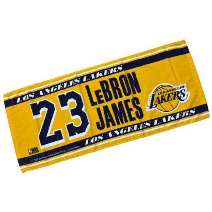 楽天市場】NBA フェイスタオル ロサンゼルス・レイカーズ #23 