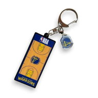 NBA ゴールデンステート・ウォリアーズ コート柄ラバーキーホルダー(チャーム付) NBA54971( バスケ ファ…
